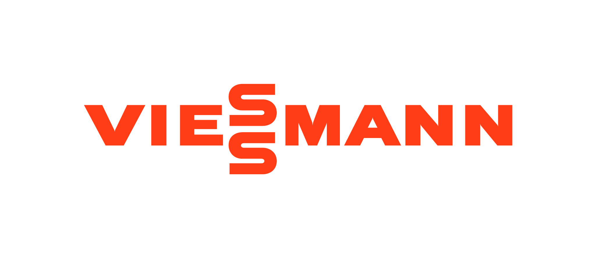 Das Firmenlogo von Viessmann.